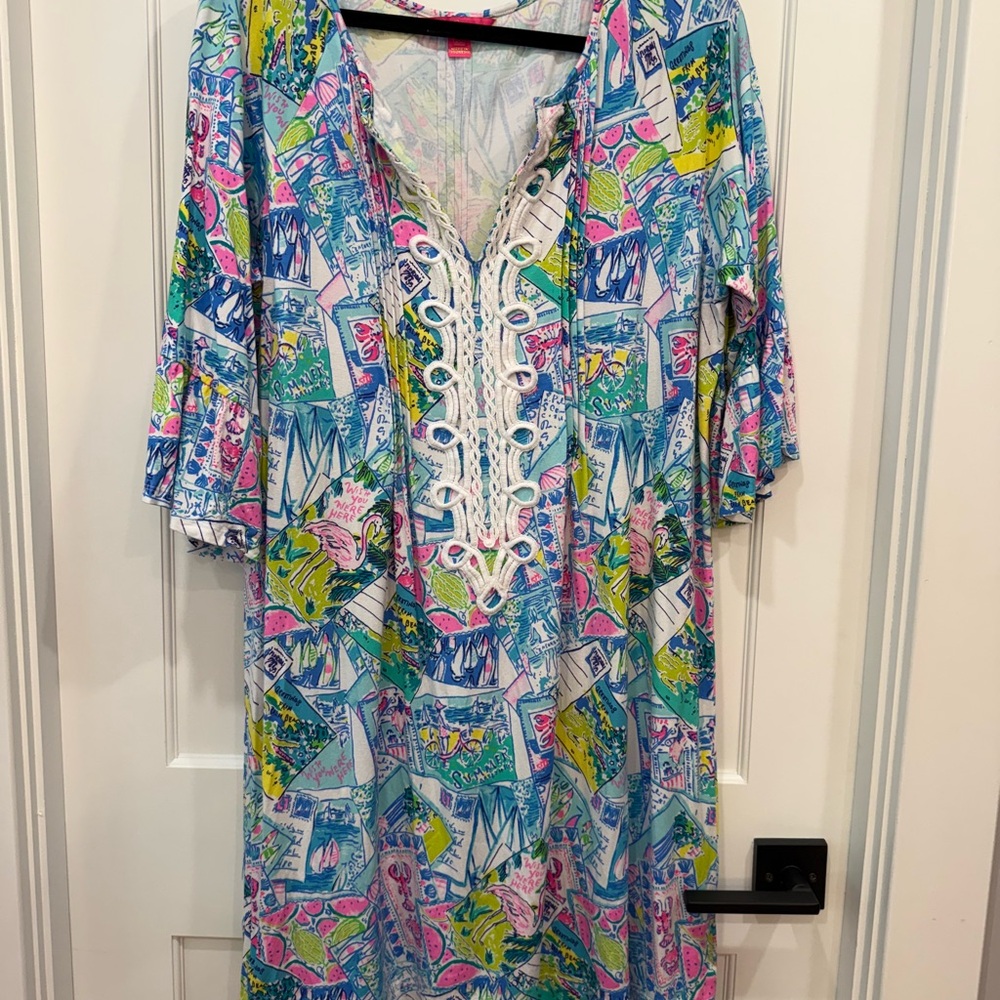 Lilly pulitzer Krysta Tunic dress - wish you were here